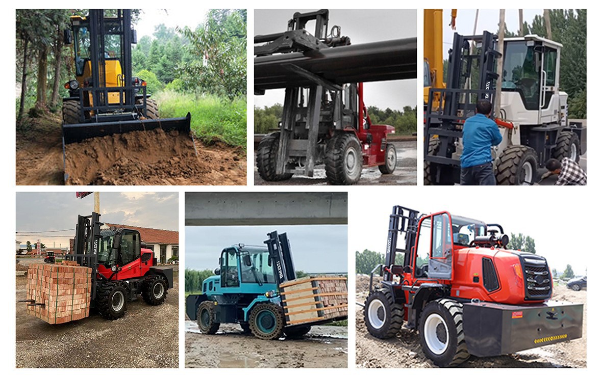 rough terrain forklift application rough terrain forklift application