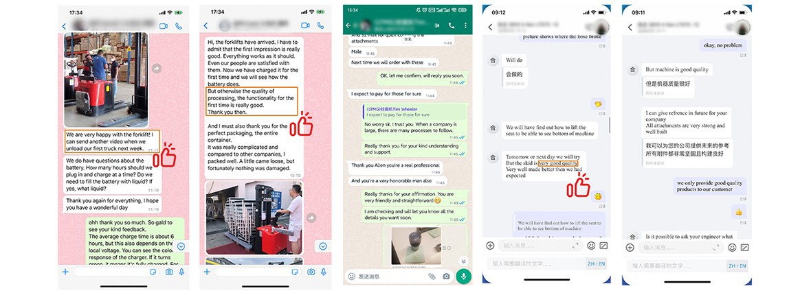 feedback of 3-way electric pallet stacker feedback of 3-way electric pallet stacker