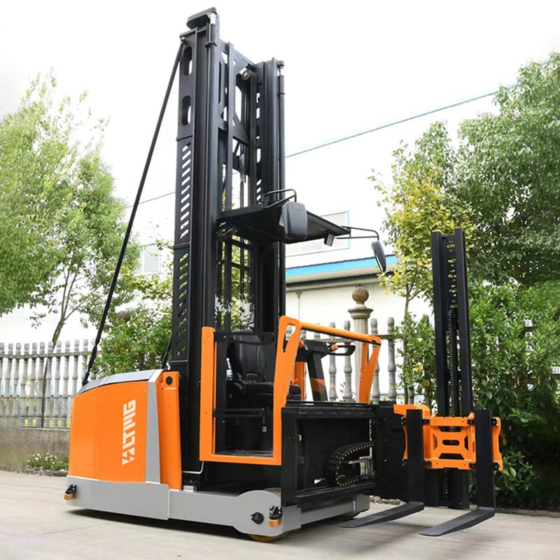 3-Way Electric Pallet Stacker Seated Type 3-Way Electric Pallet Stacker Seated Type