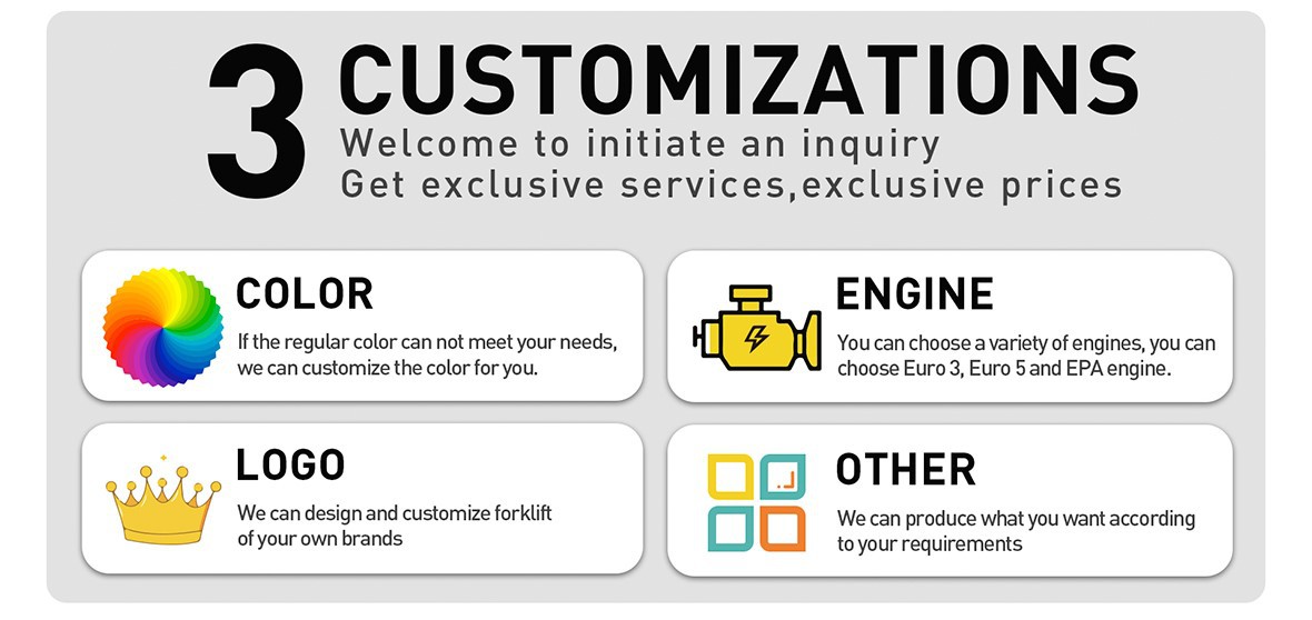 forklift customize service forklift customize service