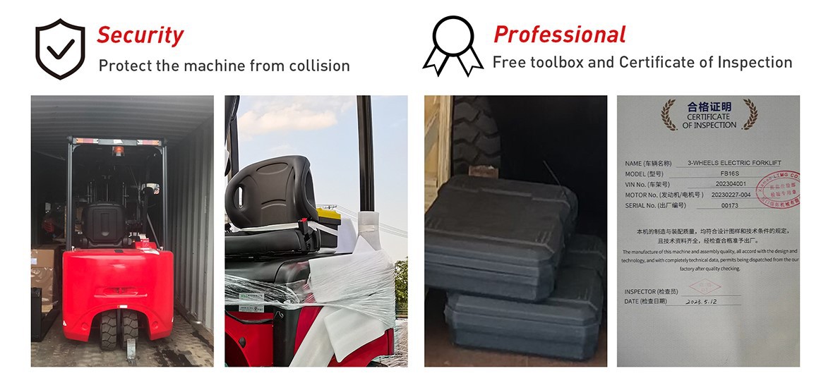 shipping preparation of 3 wheel electric truck