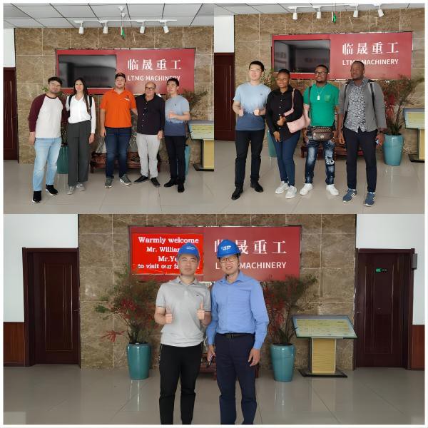 customers visit LTMG production base customers visit LTMG production base