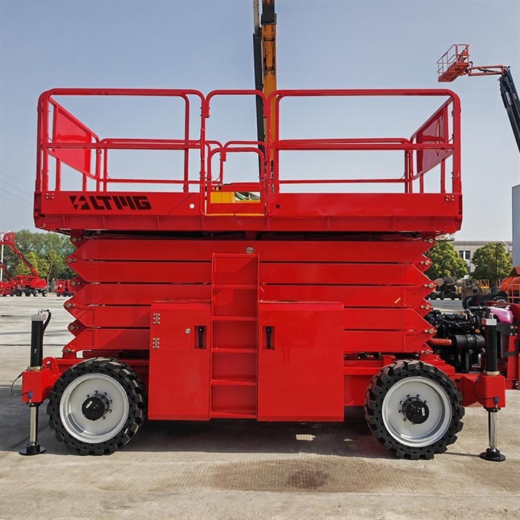 All Terrain Scissor Lift 10M