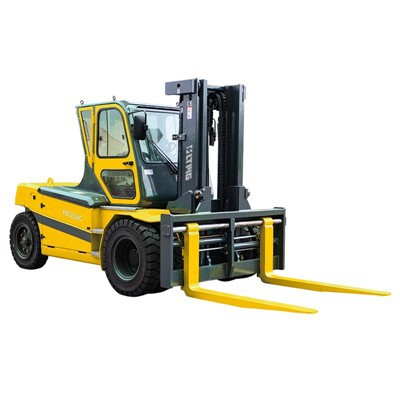 12ton Electric Counterbalance Forklift with enclosed cab
