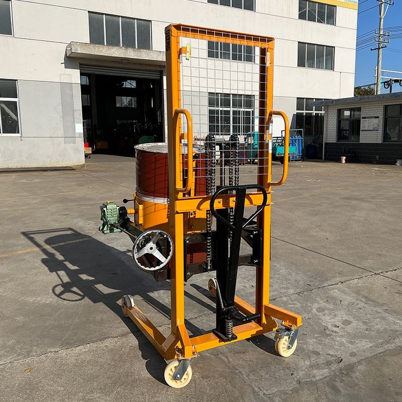 Manual Oil Drum Stacker