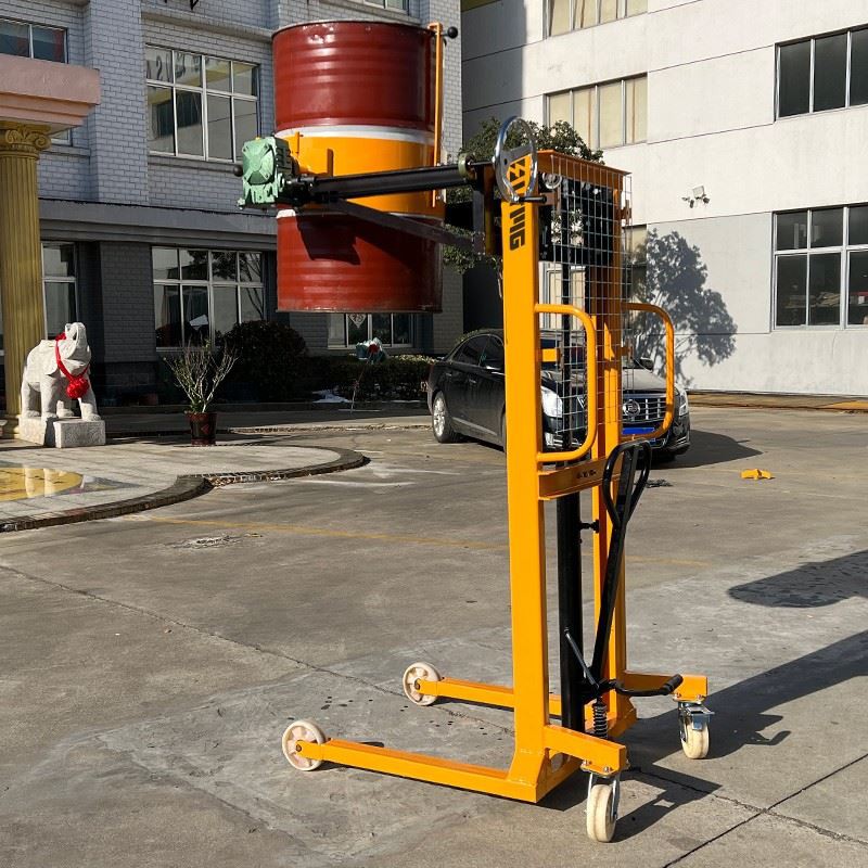 Manual Oil Drum Stacker