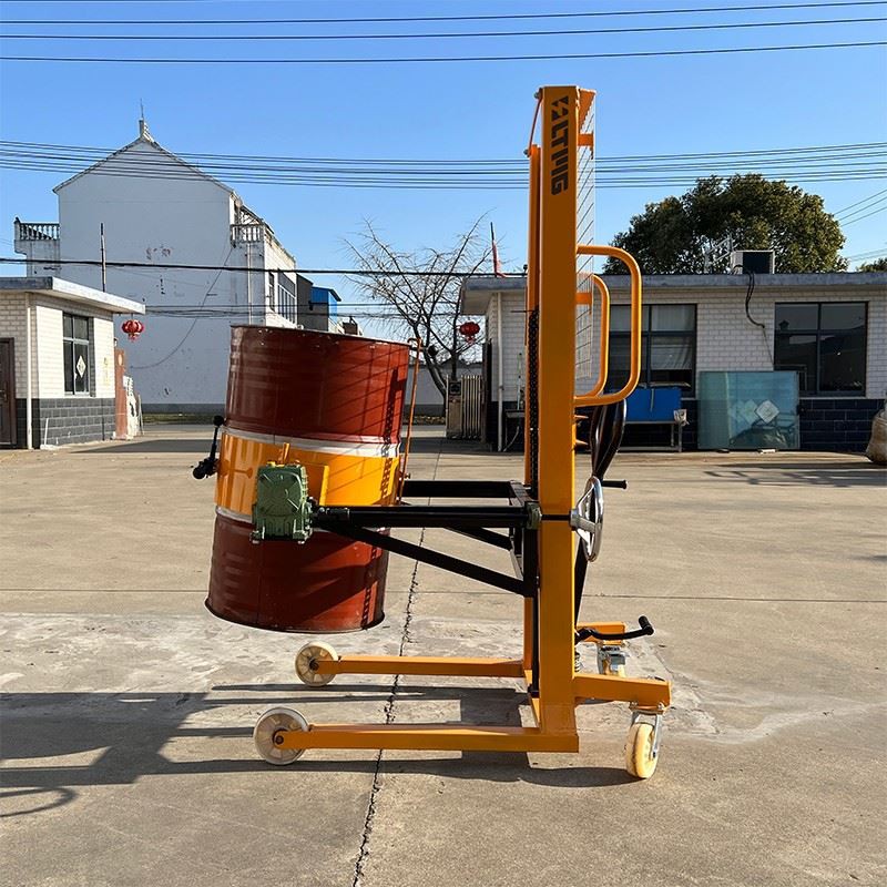 Manual Oil Drum Stacker
