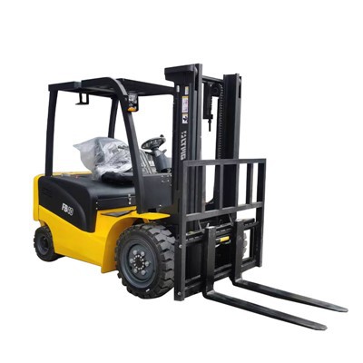 Small Yellow Electric Forklift
